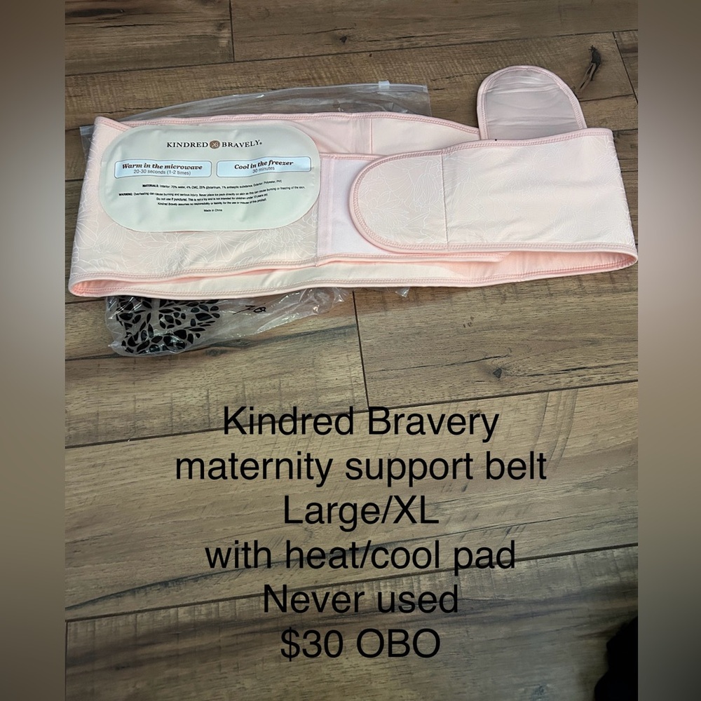 Maternity support belt.